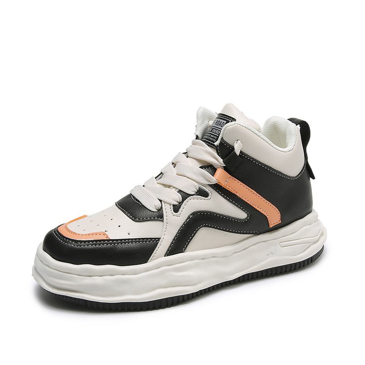 潮鞋2021秋季新款溶解休闲鞋女网红超火厚底舒适透气百搭运动板鞋