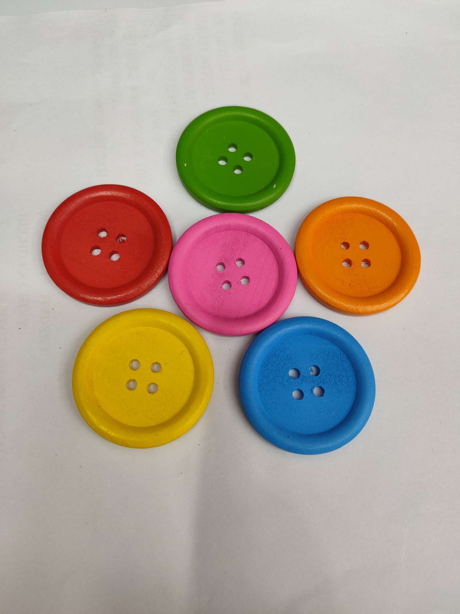 3.0公分细边纽扣产品图