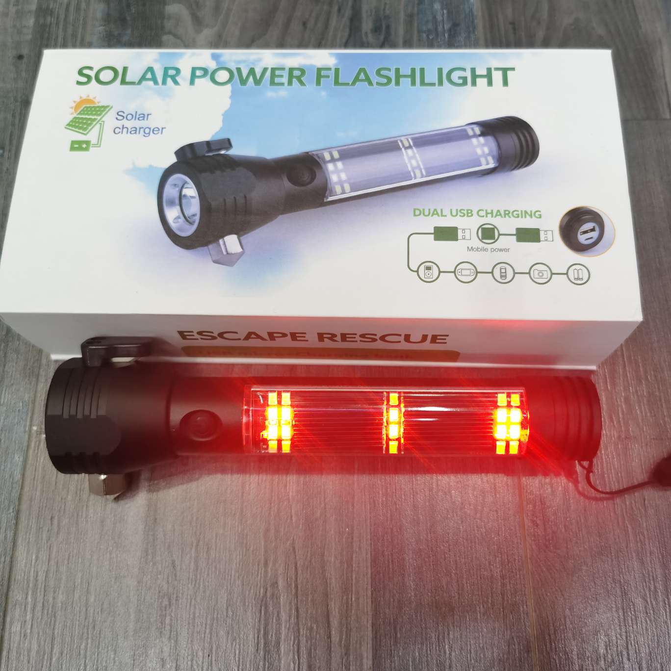 The new T09 multi-functional flashlight Application Scenario