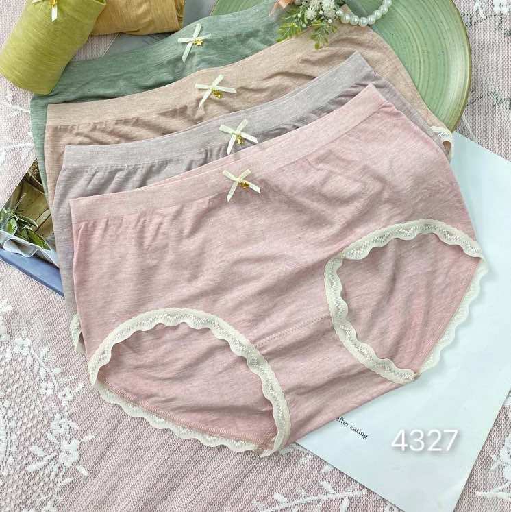 Seamless Modal Women's Underwear Women's Cotton Crotch Summer Thin Breathable Seamless Cover Buttock Triangle Underwear