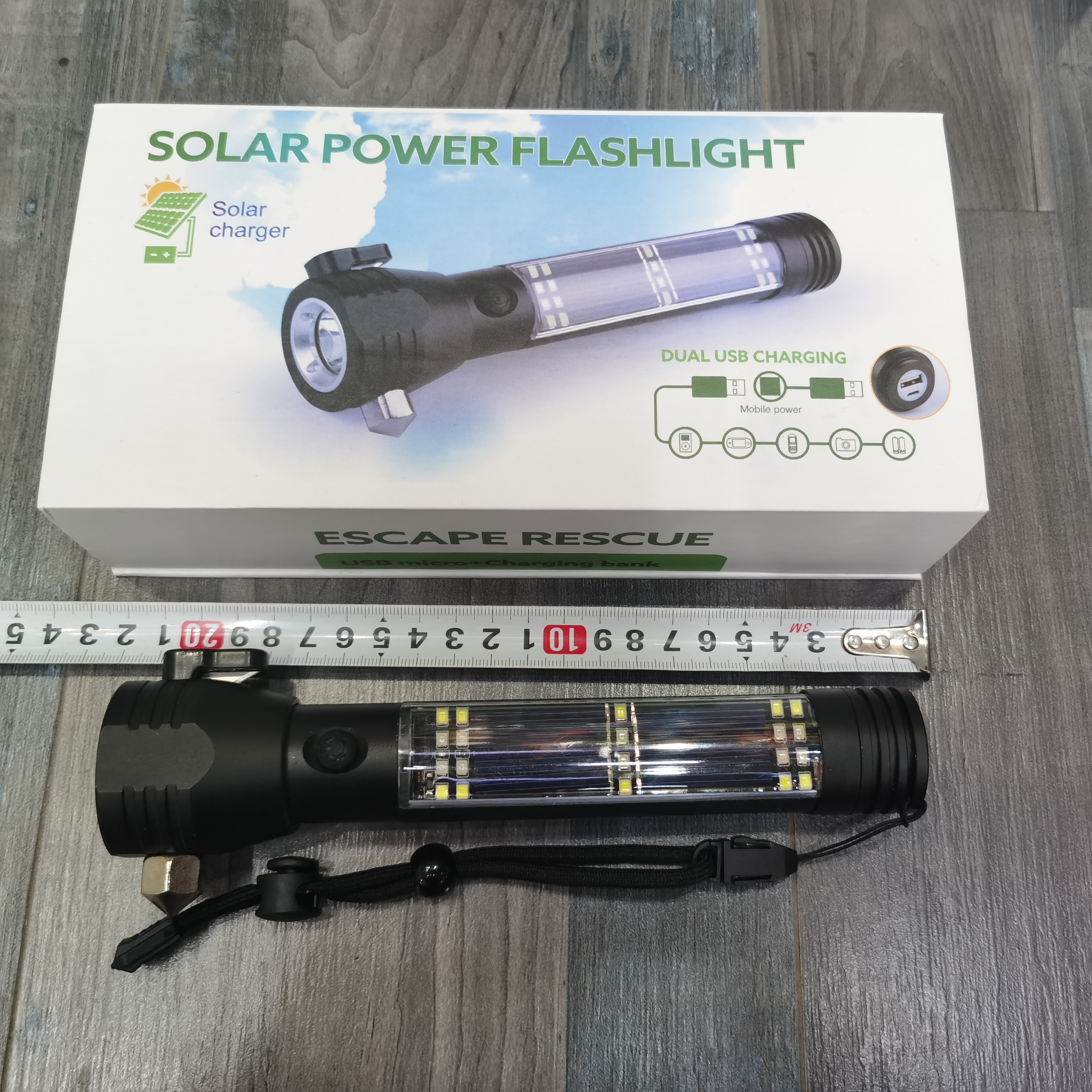 The new T09 multi-functional flashlight