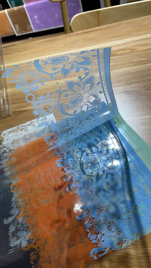 Grace flower wrapping paper, waterproof material, opening paper Item Picture