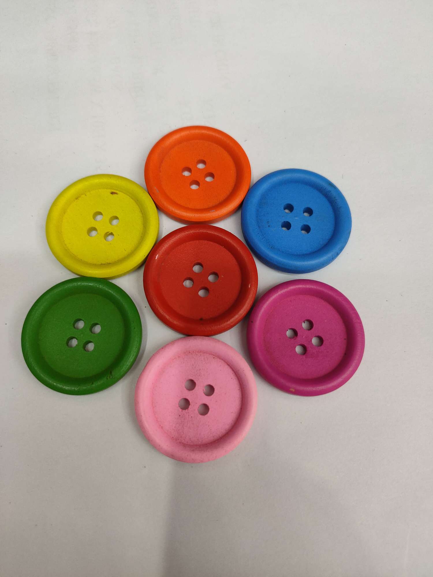 3.0公分细边纽扣细节图