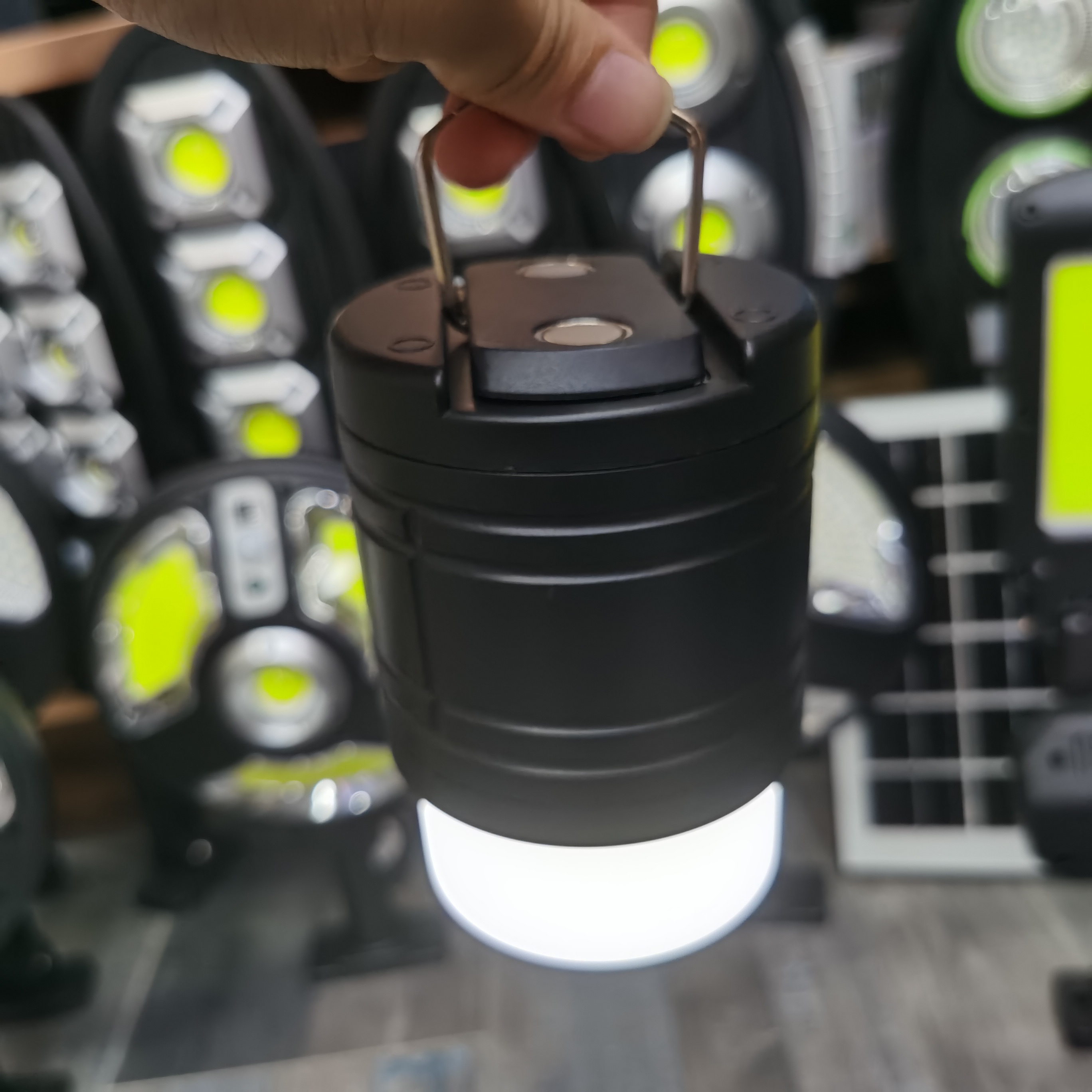 Tent light 292A, touch screen light