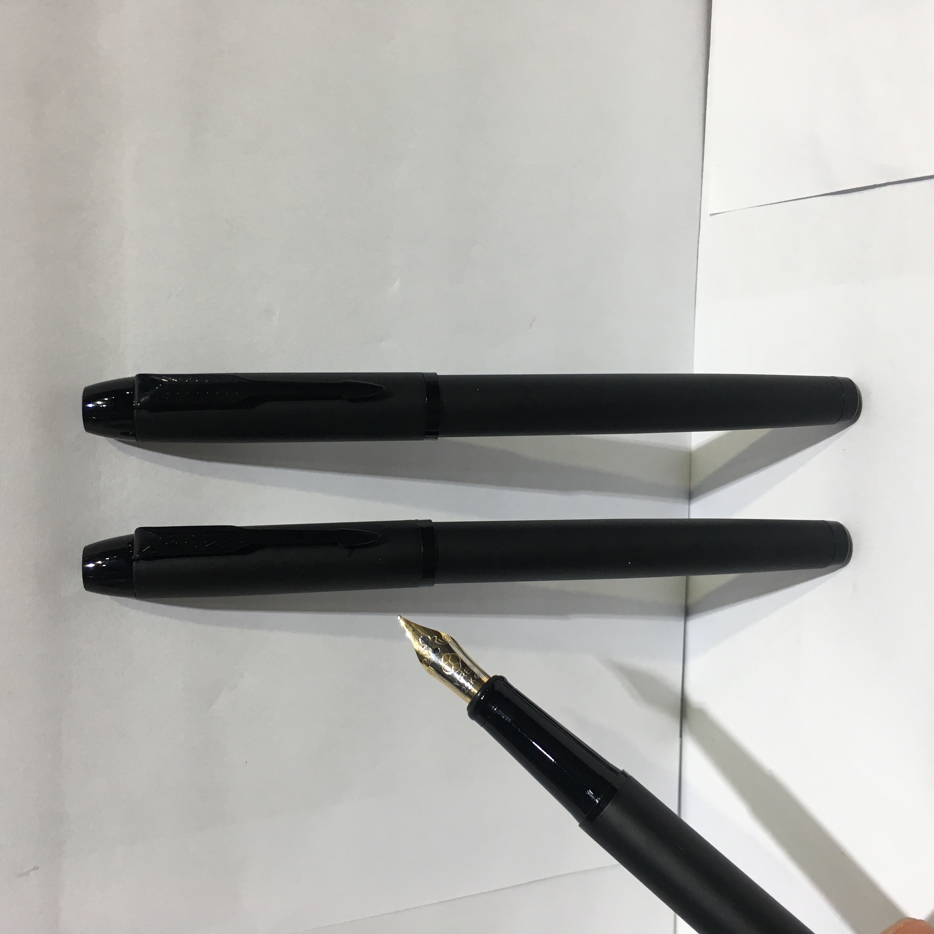 897黑砂大尖钢笔金属书写笔钢笔学生文具学习用品详情图5