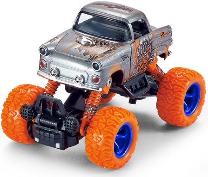 Q version alloy front and rear rebound with spring shock absorber climbing large wheels (Chevrolet 2) Vintage car with door opening, 1 model in 2 colors mixed detail image 4