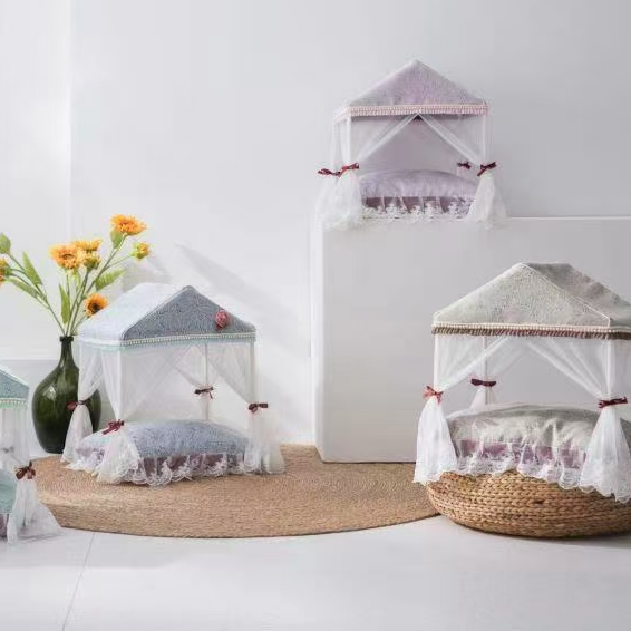 Pet supplies! The lace house of the pets, the window, the photo is super beautiful
