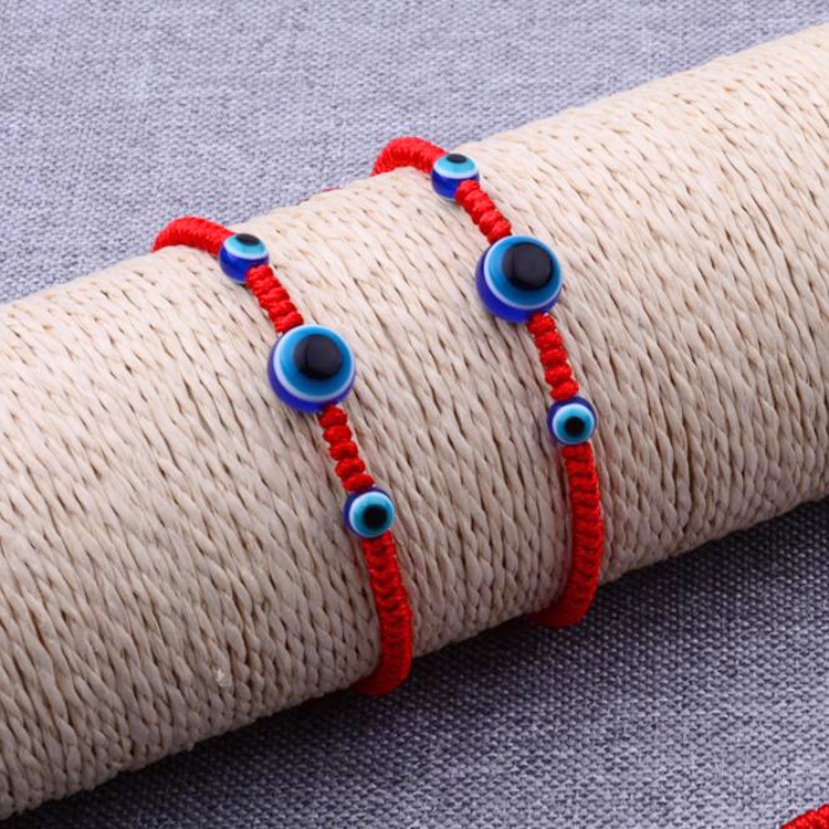 Pull-out red string bracelet, auspicious zodiac year, blue eye bracelet, bracelet wholesale online store, small gifts, 41351719502699760, Hao Hao