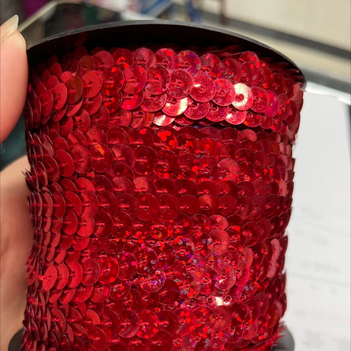 6 Flat Laser Red