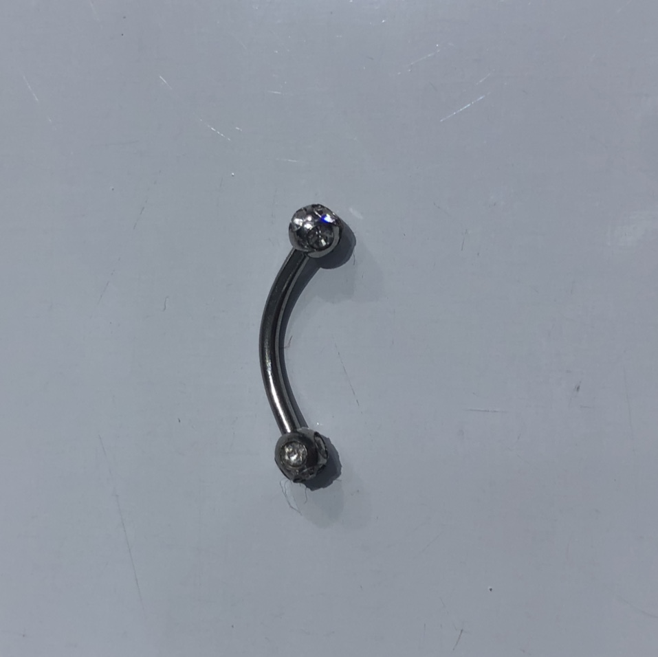 钢多钻眉钉爆款精选个性定制肚脐扣莱怡饰品-0115