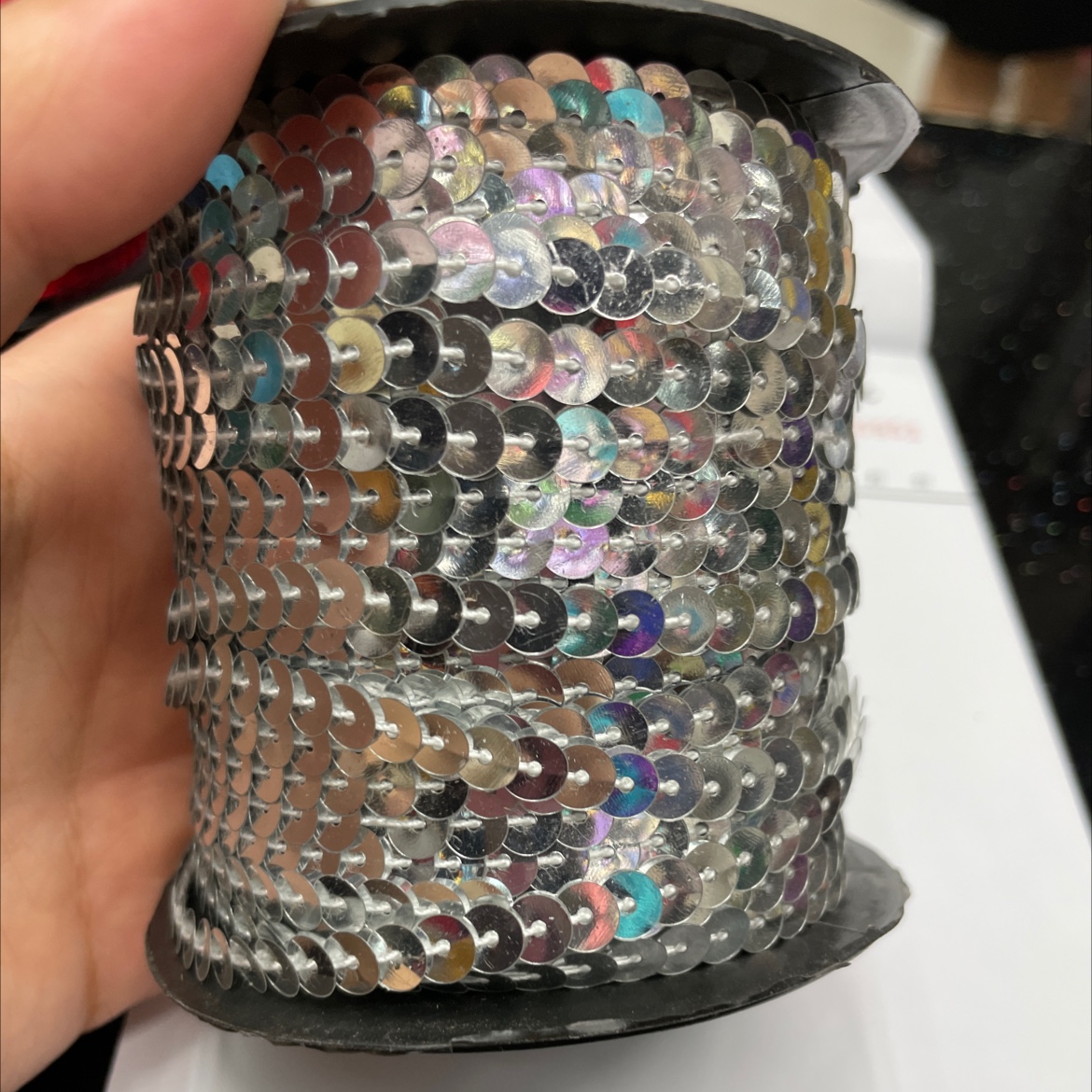 6 Flat Silver