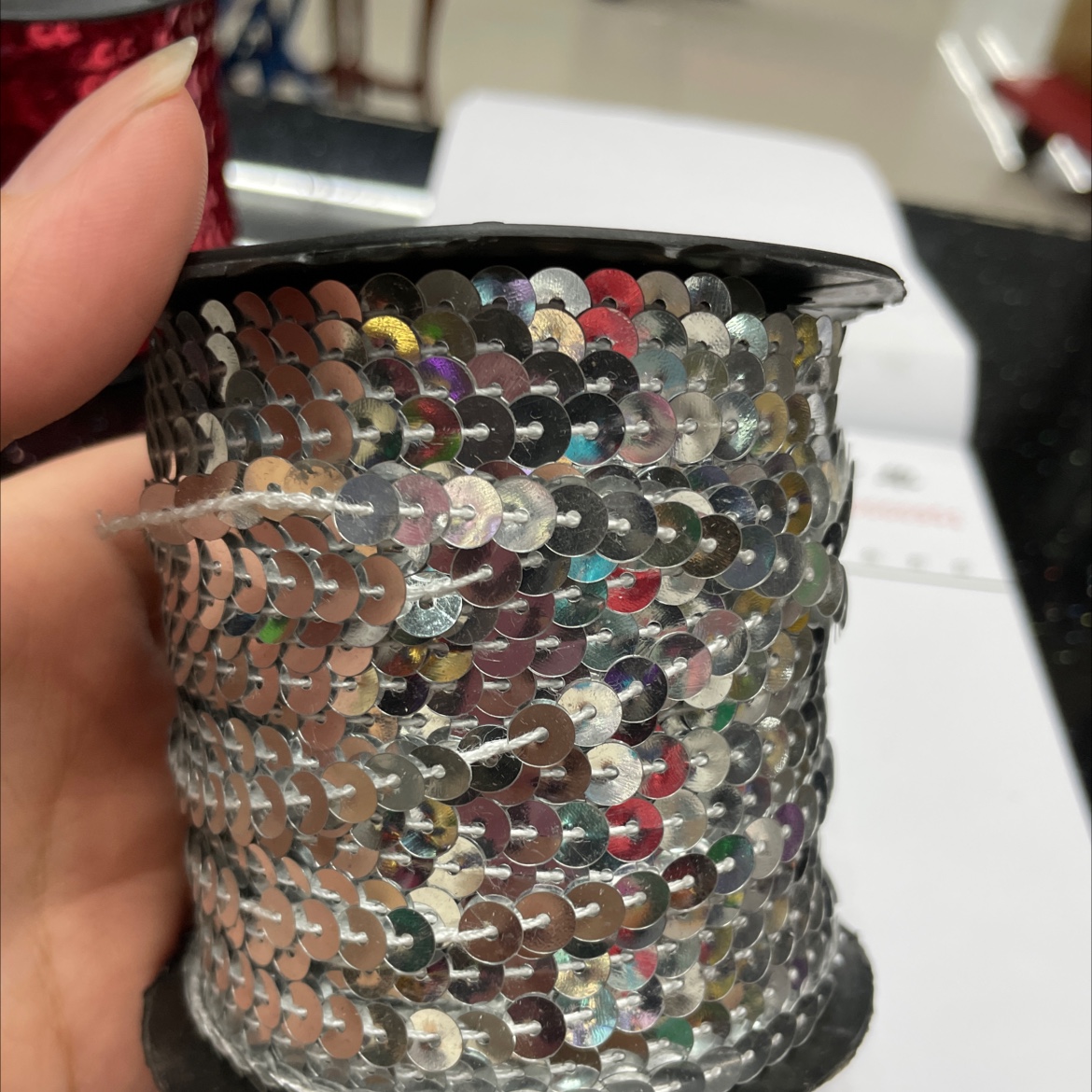 6 Flat Silver details Picture