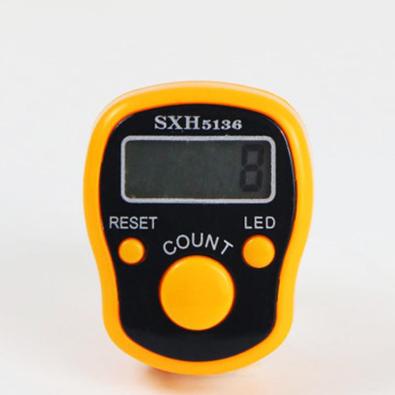 LED luminous ring counter, mini finger counter for chanting Buddha's name, electronic counter, small card, multi-color detail image 4