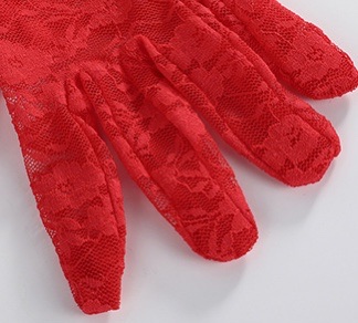 Manufacturers Direct Lace Lace Gloves Sunscreen Gloves Sexy Lace Gloves Specification drawing