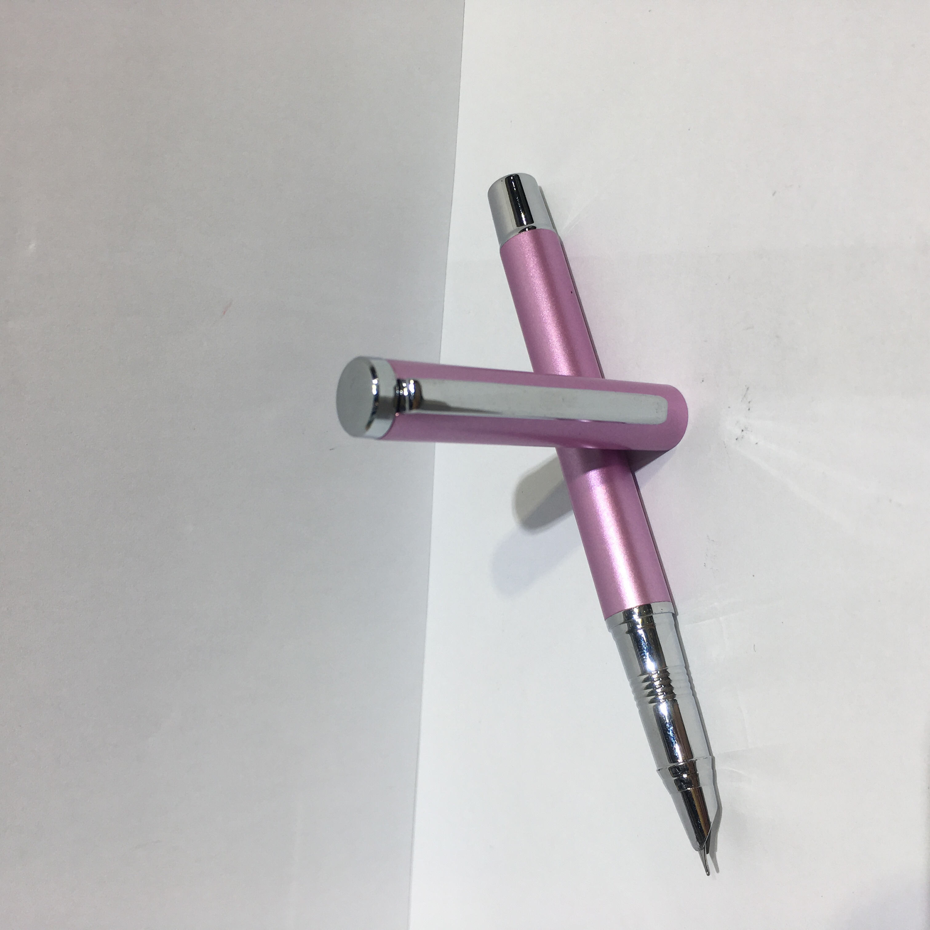 3633 氧化彩 小尖金属书写笔钢笔学生文具学习用品详情图3
