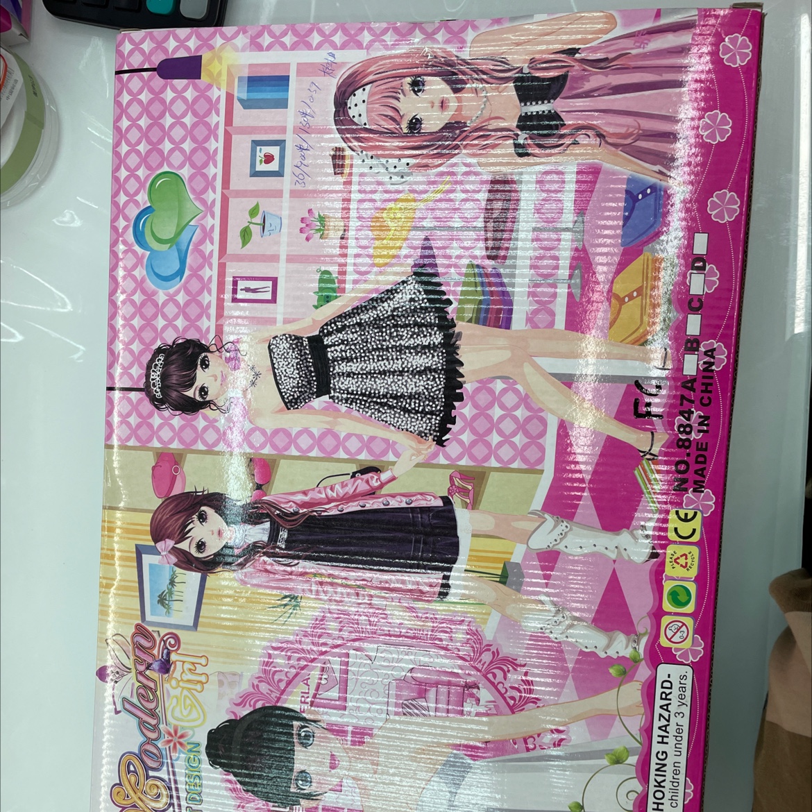 8847FC Barbie doll Specification image