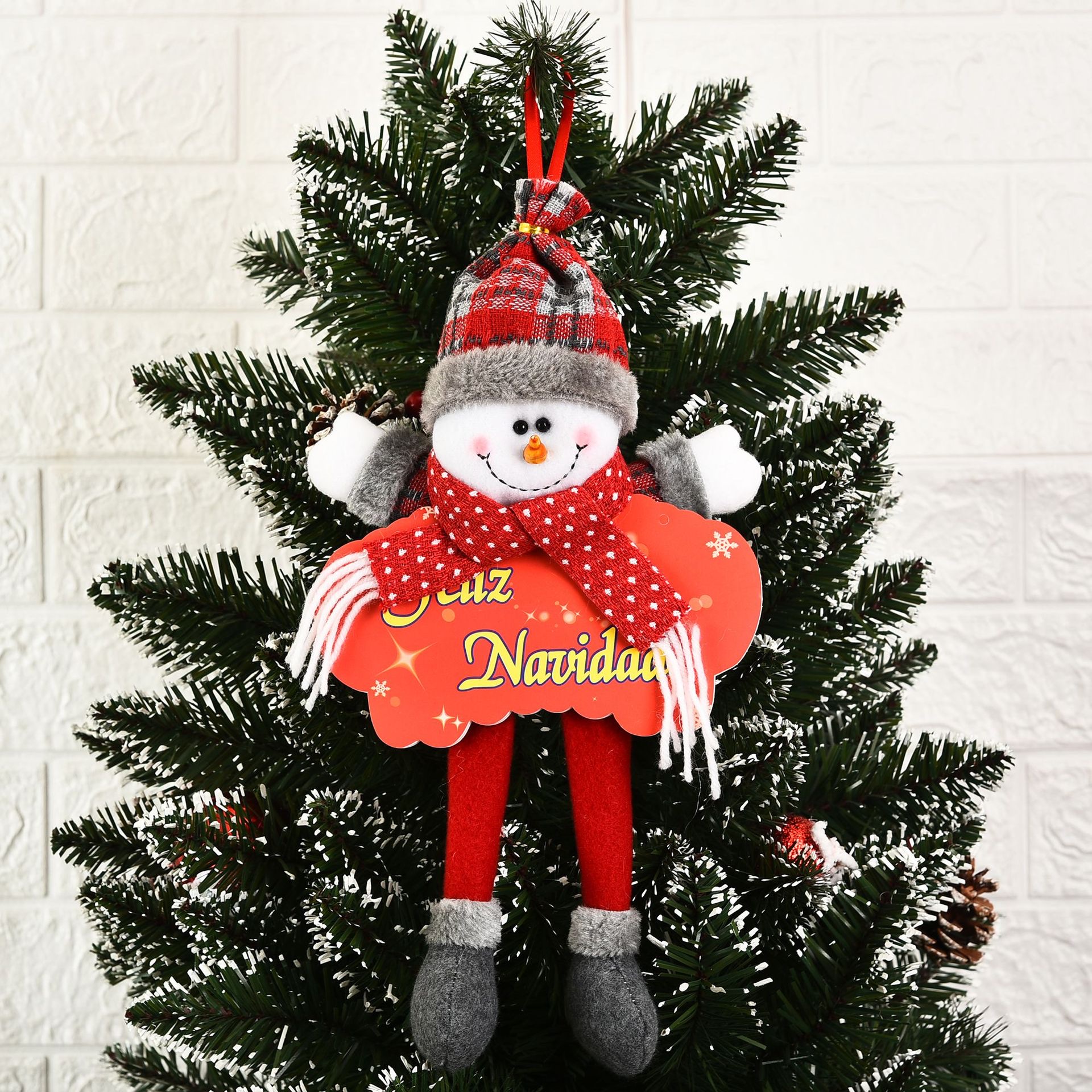 Cross-Border New Christmas Decoration Plush Faceless Doll Doll Decoration Gift Christmas Decoration Santa Claus Snowman Deer Hotel Mall Decoration Item Picture