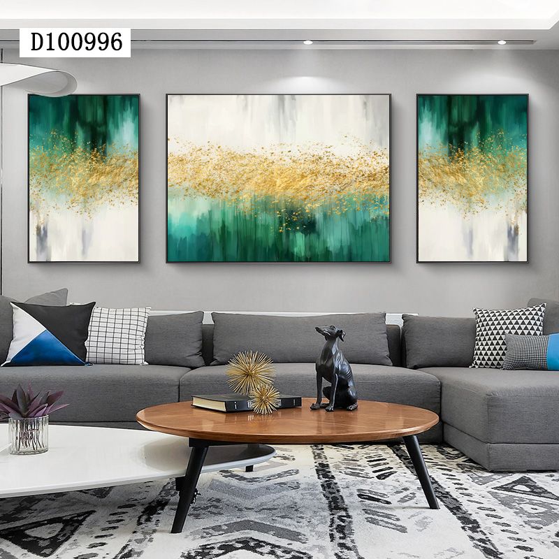 铝合金平面晶瓷三件套现代轻奢风1白底实物图