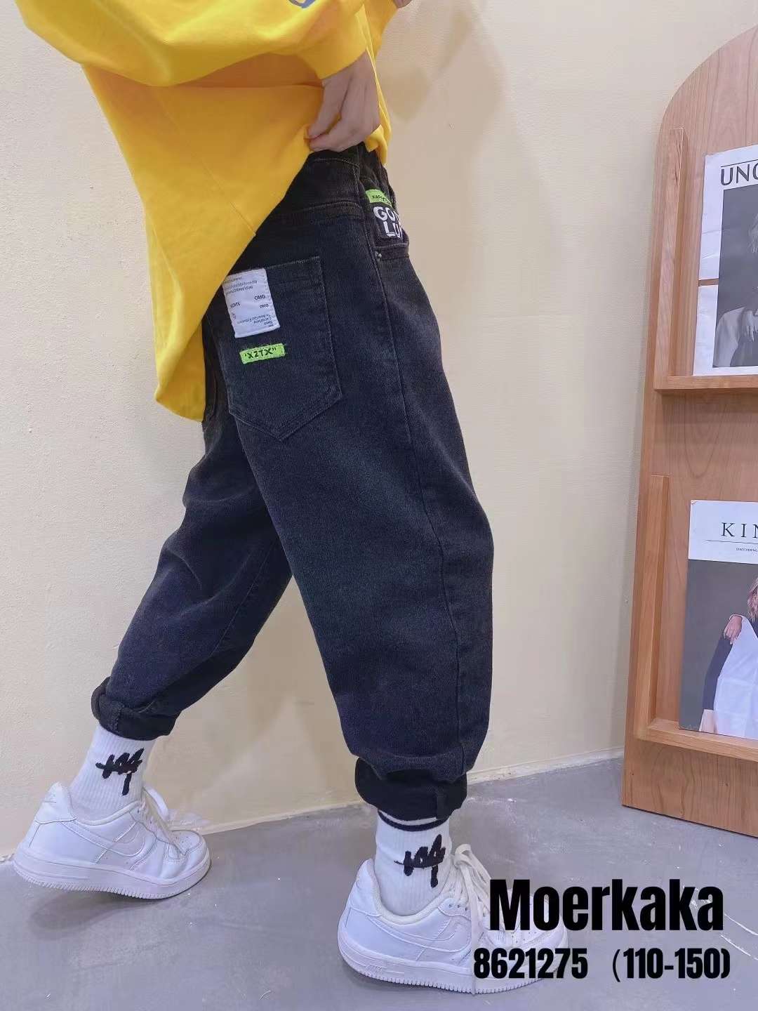 Ropa infantil nuevo estilo de otoño para niños pantalones sueltos para niños kindergarten versión coreana pantalones Specification image