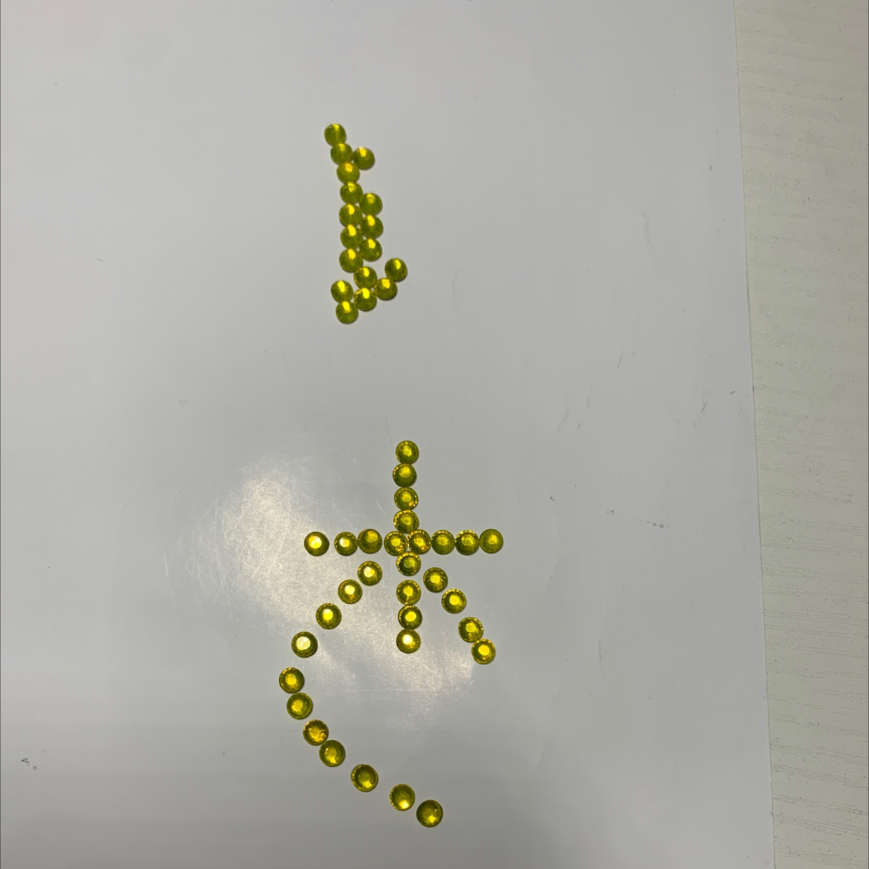 Lemon Yellow Ss6 Boutique Hot Drill Flat Bottom Hot Drill Nail Drill Diy Drill, Used To Decorate Mobile Phones, Jewelry Or Inlaid In All Kinds Of Clothing, Bags And Shoes, Can Be Matched details Picture
