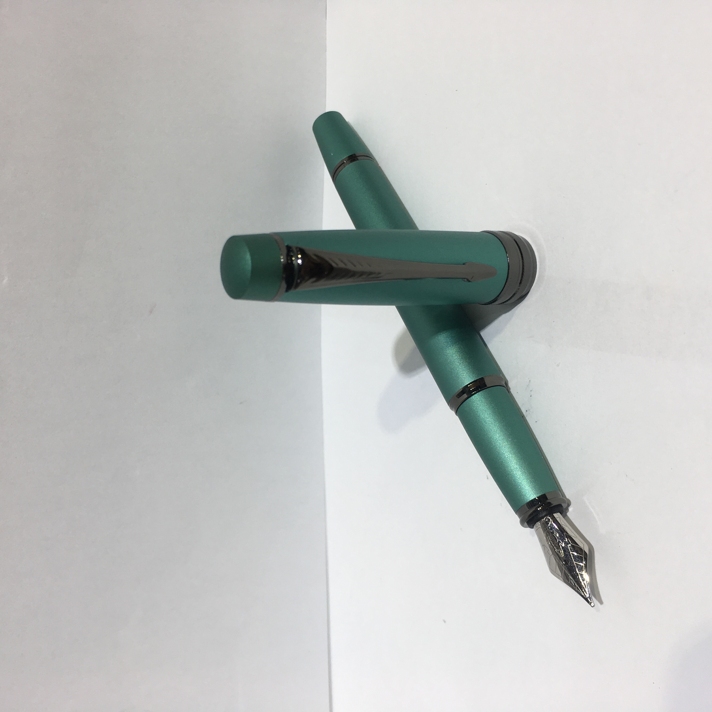 997 枪灰绿 铱金笔  大尖金属书写笔钢笔学生文具学习用品详情图3