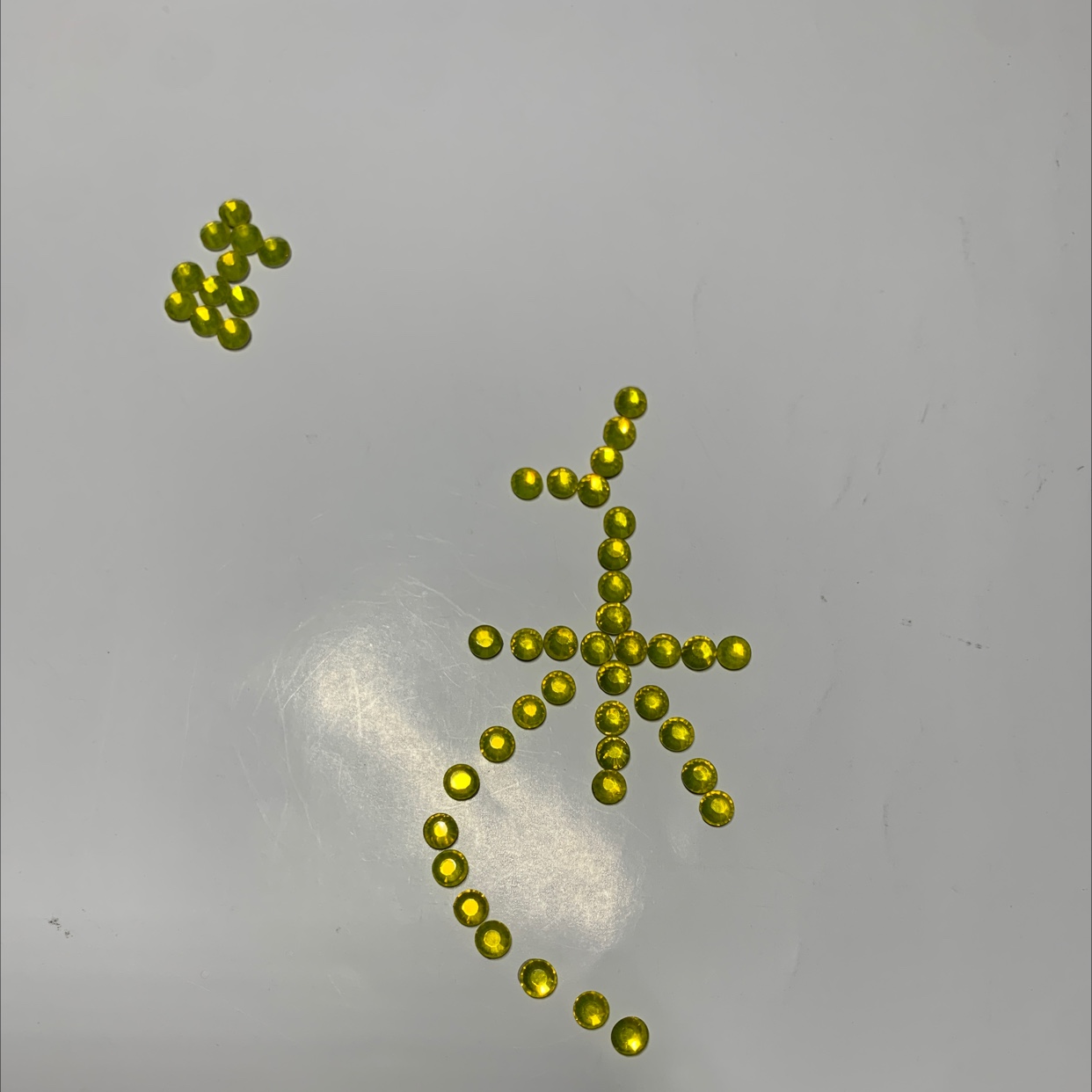 Lemon Yellow Ss10 Boutique Hot Drill Flat Bottom Hot Drill Nail Drill Diy Drill, Used To Decorate Mobile Phones, Accessories Or Inlaid On All Kinds Of Clothing, Bags And Shoes, But Also Can Be Used With Nail Art details Picture