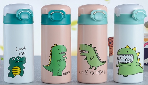 新款304不锈钢JQ068Q版恐龙-380ml详情图1