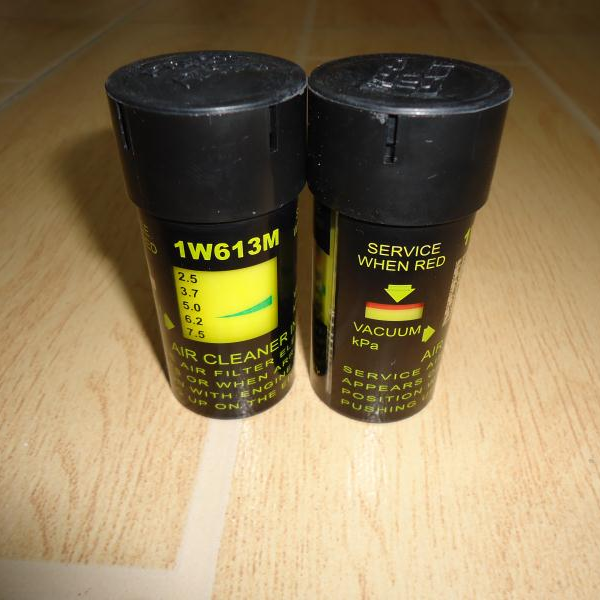 Generator set air compressor air filter indicator vacuum alarm 1W613M