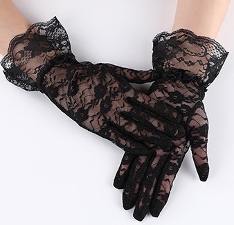 Manufacturers Direct Lace Lace Gloves Sunscreen Gloves Sexy Lace Gloves details Picture