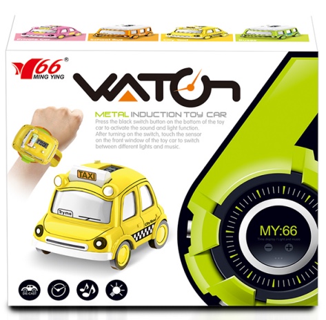 1:62合金手表Q版小车互动感应带灯光音乐（一款两色）细节图