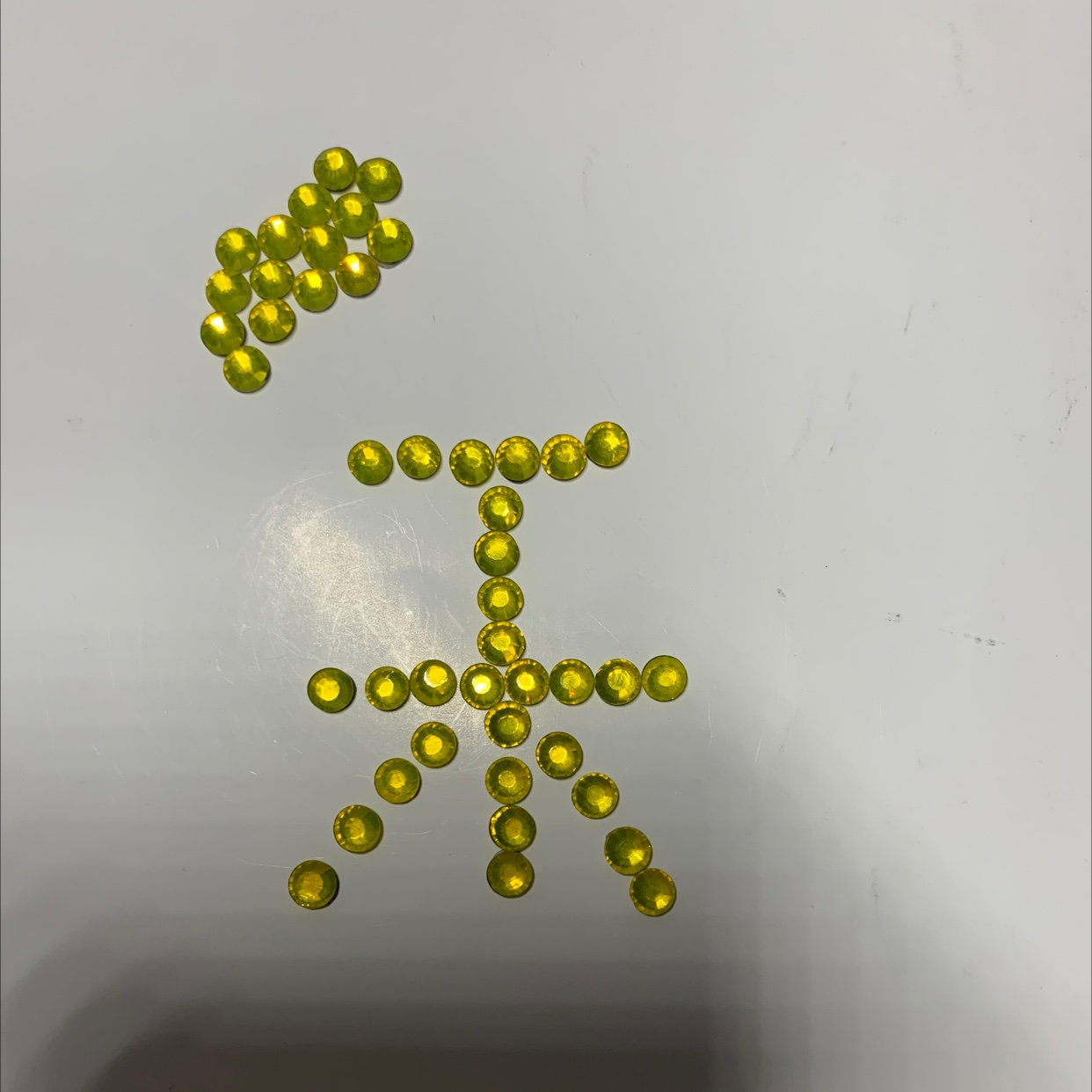 Lemon Yellow Ss16 Boutique Hot Drill Flat Bottom Hot Drill Nail Drill Diy Drill, Used To Decorate Mobile Phones, Accessories Or Inlaid On All Kinds Of Clothing, Bags And Shoes, But Also Can Be Used With Nail Art details Picture