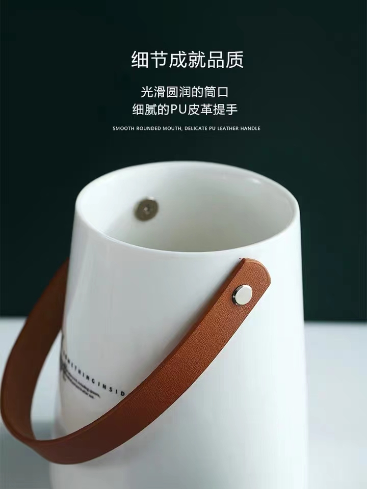 Carry White Chopsticks Holder Specification drawing
