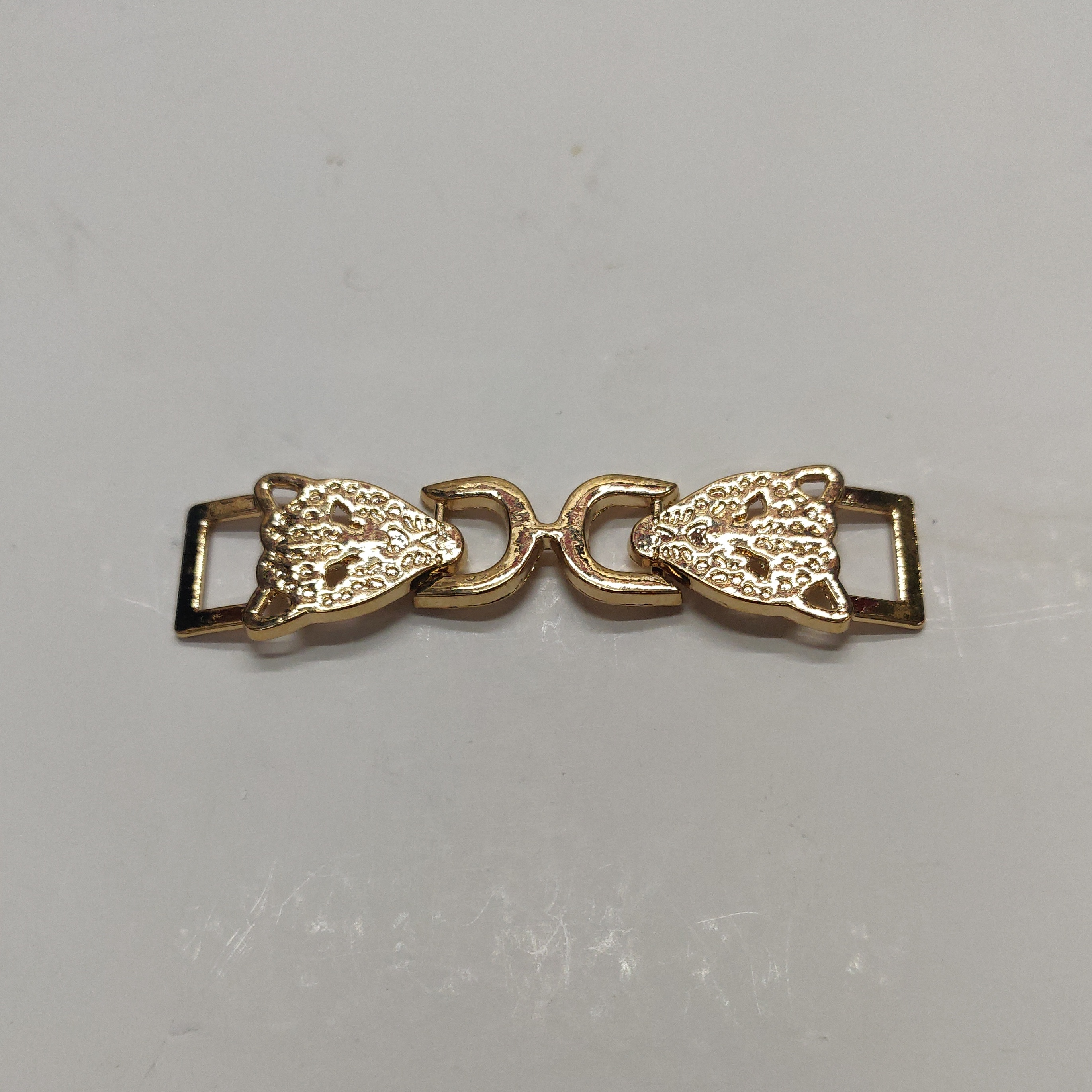 厂家直销金属鞋扣鞋链 服装腰带对拉配件 箱包手袋镶钻装饰链条MK8599