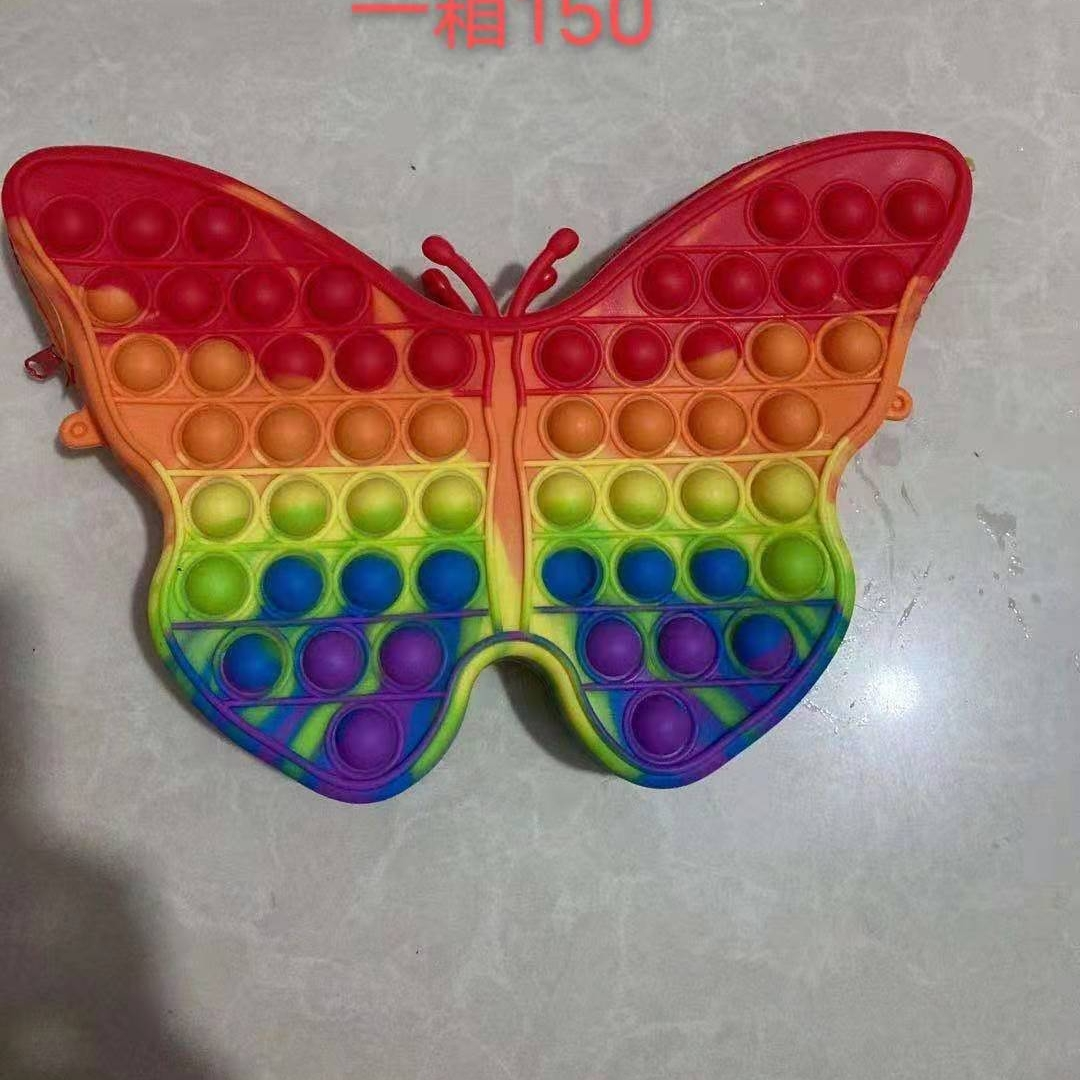 厂家直销爆款产品硅胶蝴蝶蜘蛛侠超级飞人减压神器