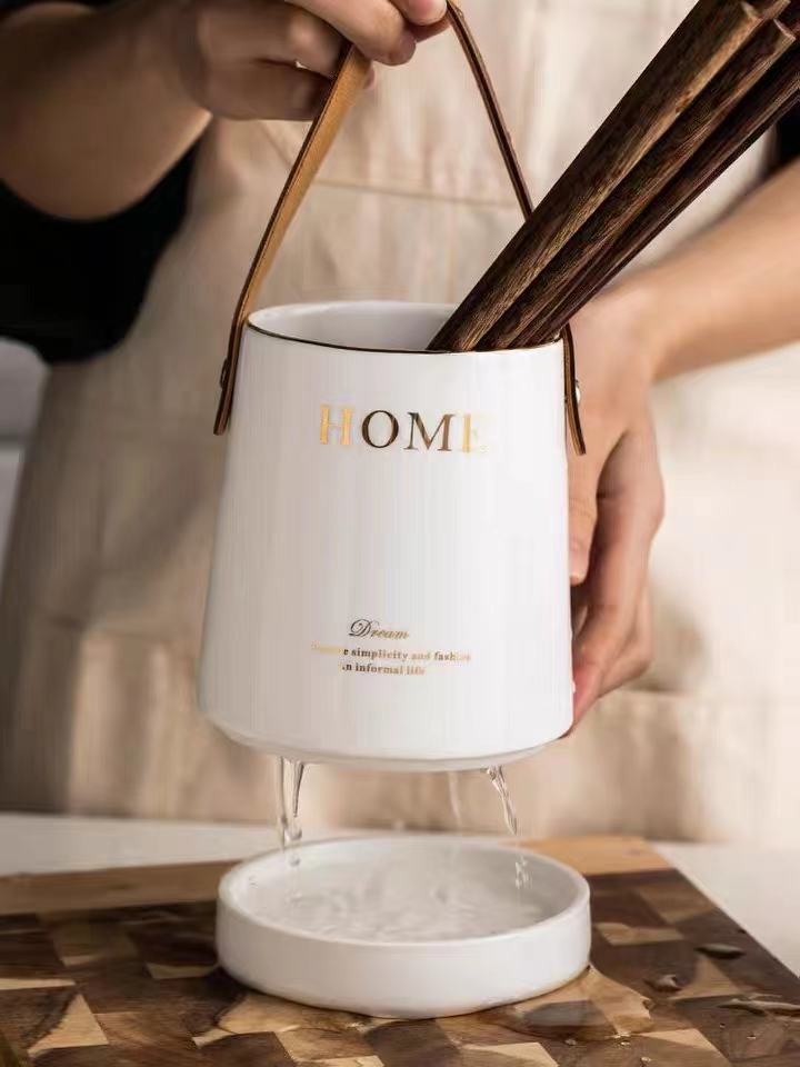 Carry White Chopsticks Holder Item Picture