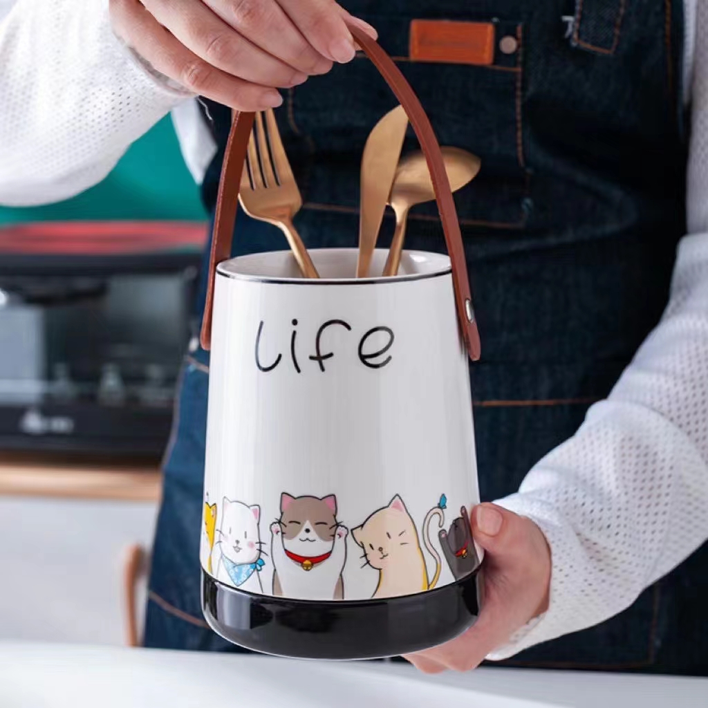 Portable Cartoon Chopsticks Holder