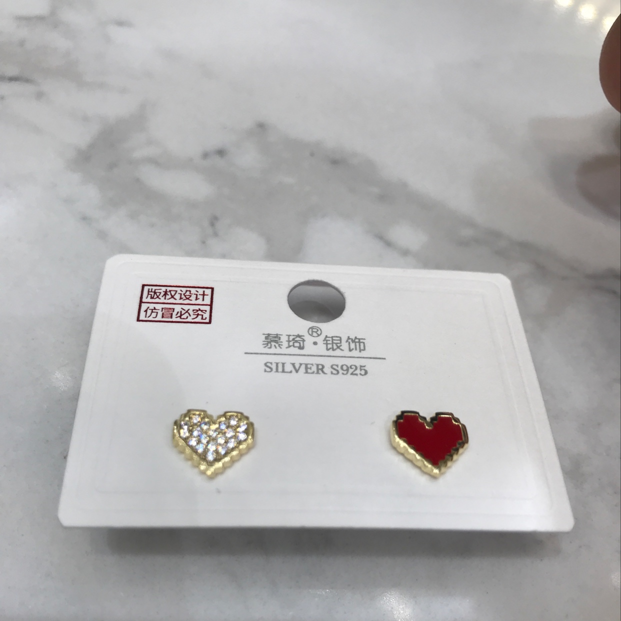 Drip oil series, heart Item Picture