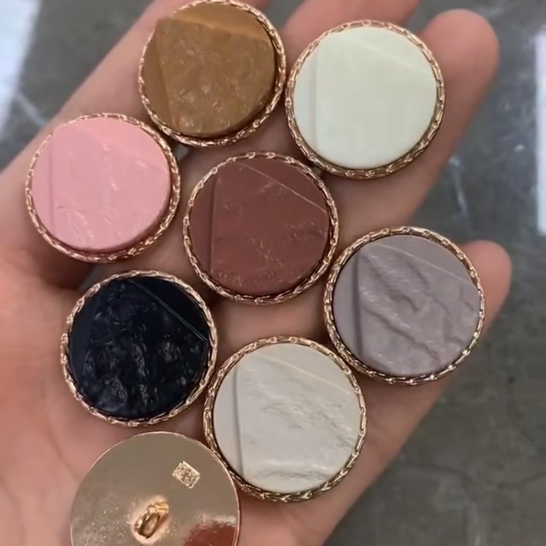 Metal Trench Coat Buttons Item Picture