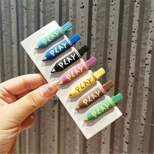 Kawaii Beauty Girl Series Alloy Hairpin. Network Red Explosive Manufacturers Direct Sales Super Hot Hairpin Spring, Summer, Autumn And Winter Essential Item Picture