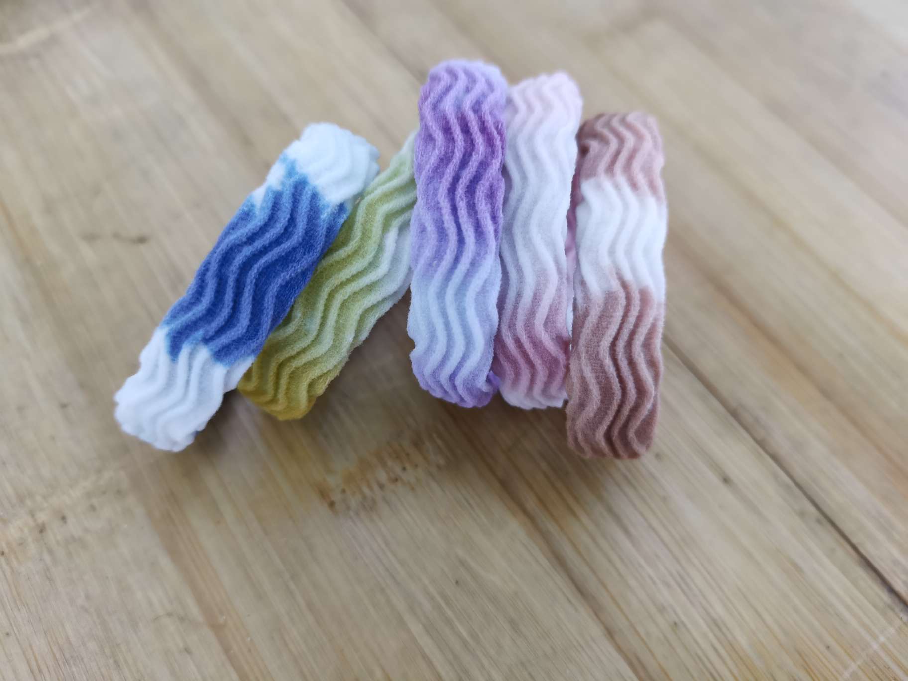 The New Fashion Mixed Dyed Floral Scrunchie. Network Red Explosive Manufacturers Direct Sales Super Hot Hairpin Spring, Summer, Autumn And Winter Essential Specification drawing