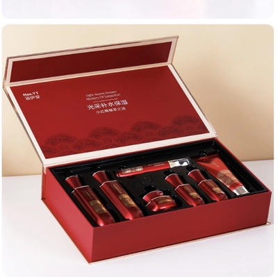 Han Yitang Little Red Scorpion Perfect Mystery Light Hydrating Skin Care Seven-Piece Set