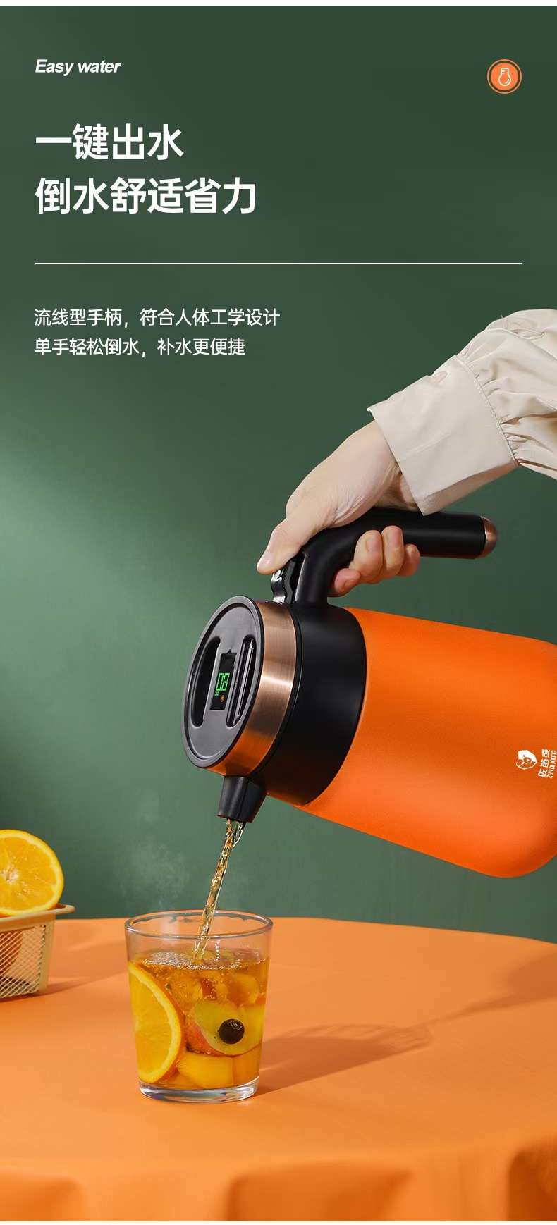 Yellow Kettle details Picture