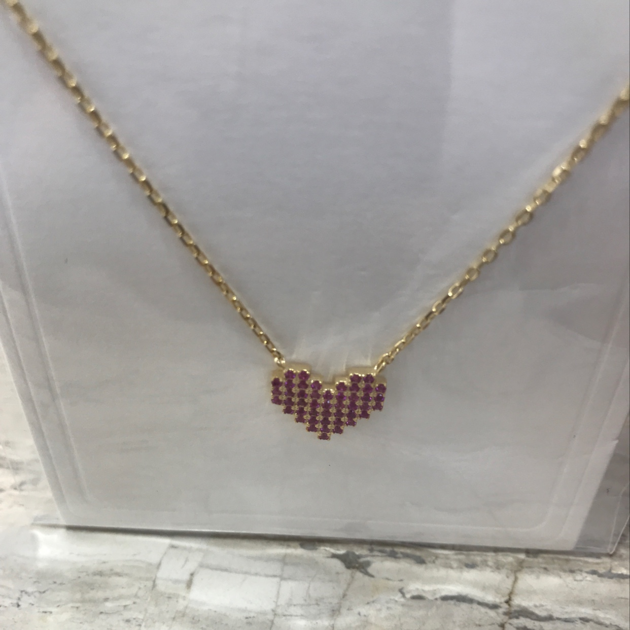 Colored diamond ➕ heart Application Scenario