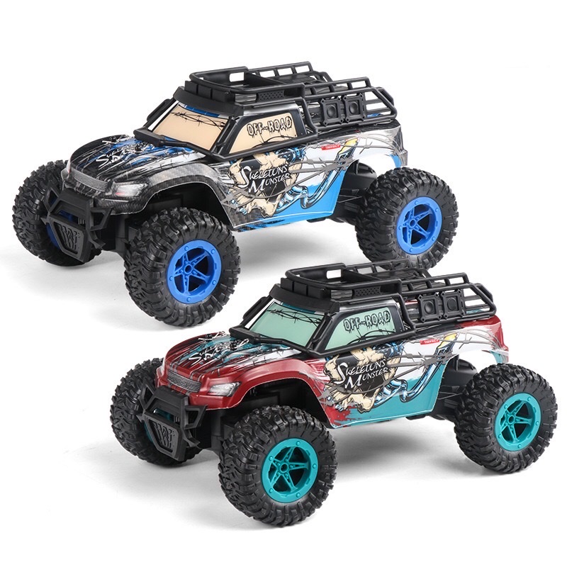 1：16跨境高速越野车遥控车大脚攀爬全比例RcCar模型PVC玩具批发详情图6