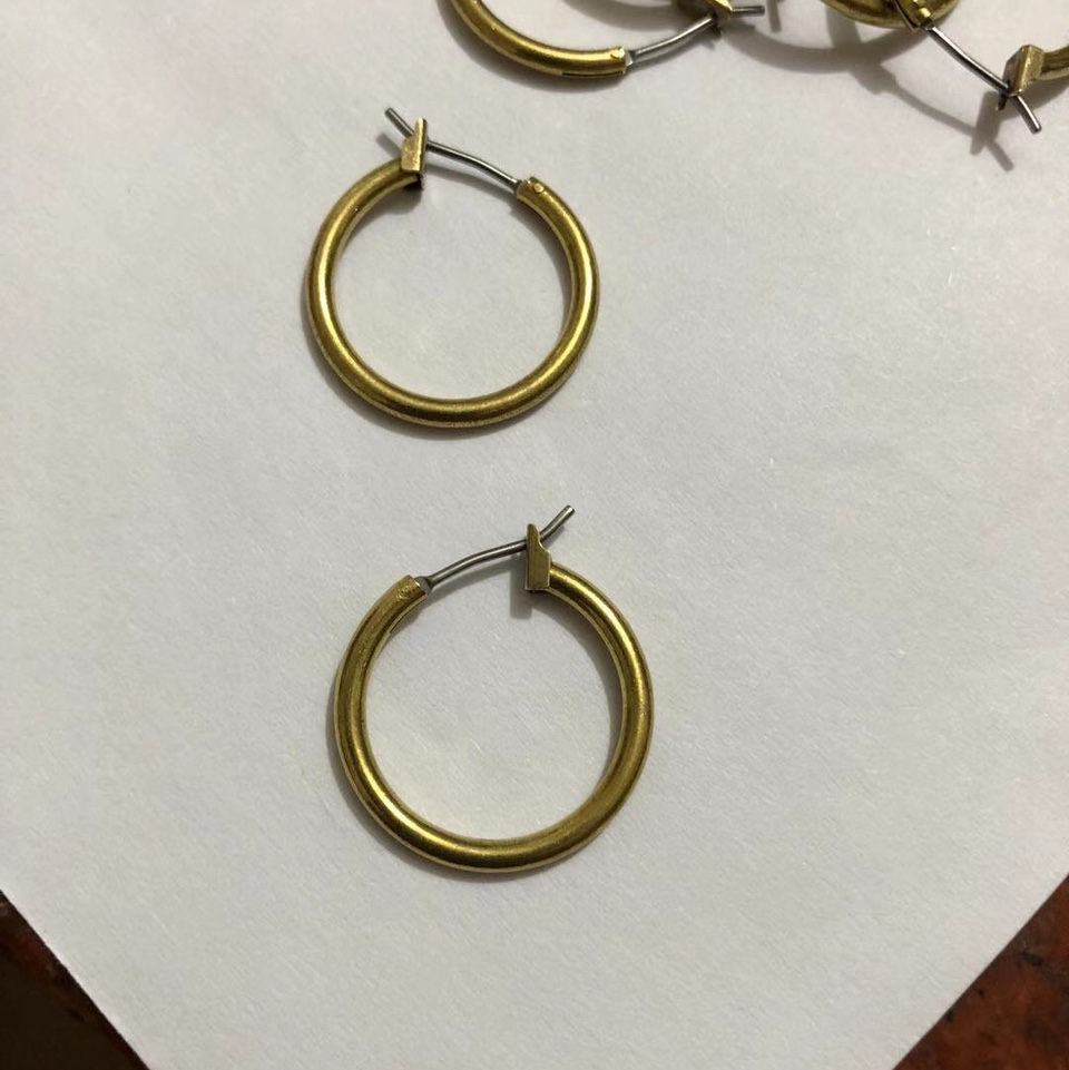 2*20 single-weld earrings