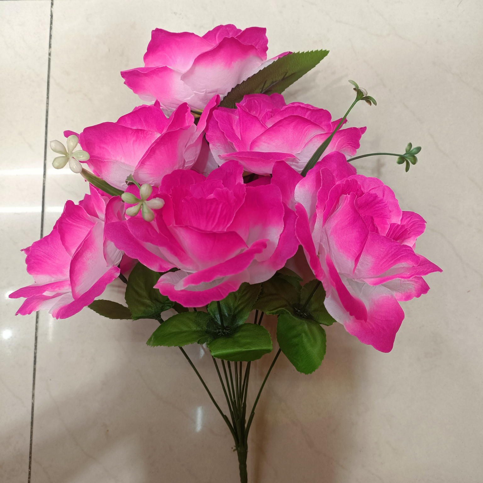 清明祭祀花朵大尺寸仿真花束