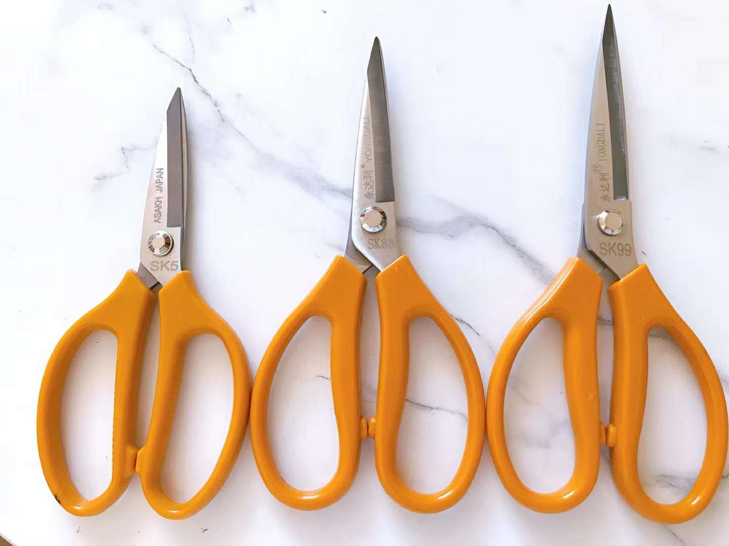 Office scissors, stationery, enhanced scissors, large handle kitchen scissors, strong household office scissors, high-end large handle kitchen scissors, hardware, kitchen knives, scissors hardware Item Picture