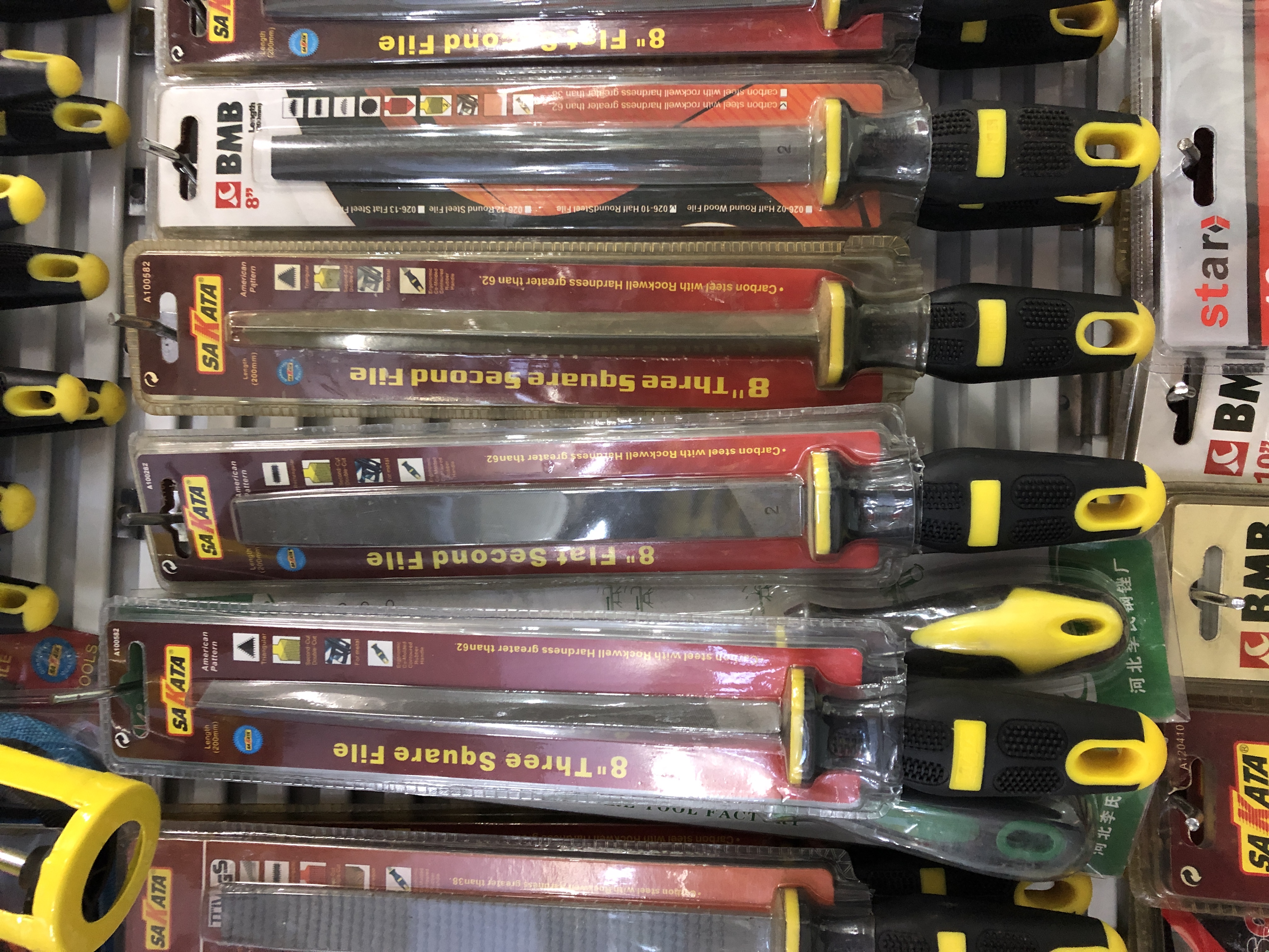 Small File Small Assorted File Set Assorted File Grinding Tool Steel File Metal File Knife Fine Grinding Knife Wooden Runt Factory Direct Wholesale 6Pc Box Assorted File Specification drawing