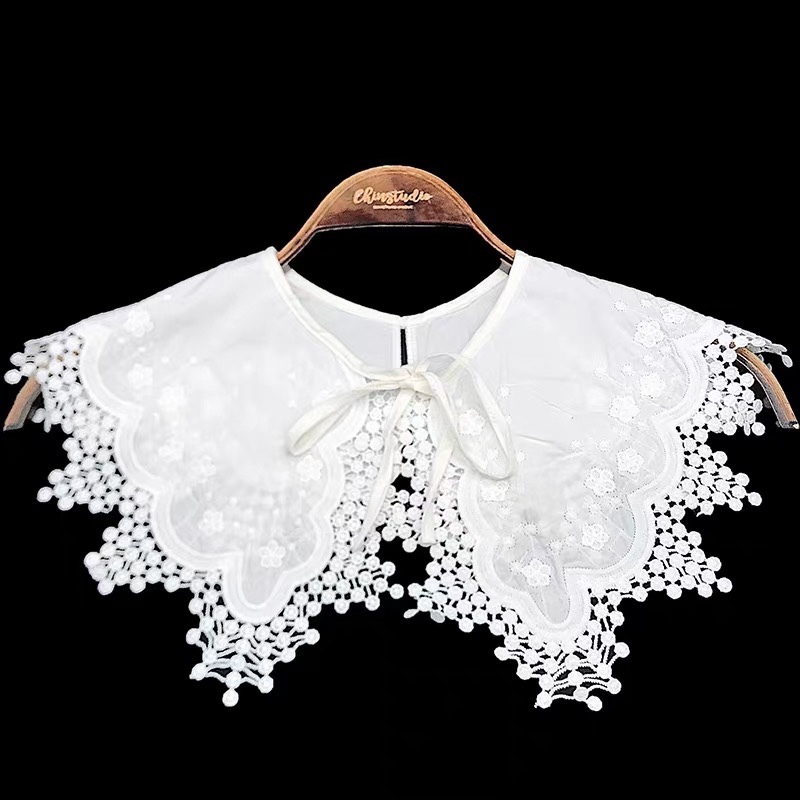 New 2021 Embroidered shawl for women with collar Doll accessories 98