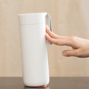 保温魔力不倒杯FFX-352FQ-400mlPC硅胶+不锈钢+食品级PP